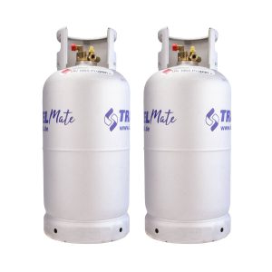 Kit de 2 bouteilles GPL 27 Litres en aluminium TravelMate