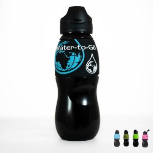 Gourde filtrante Water-to-Go Outdoor, purificateur d&rsquo;eau nomade